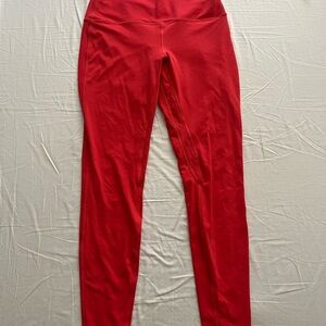 Lululemon Align Red 7/8 Leggings - Like New/ excellent condition